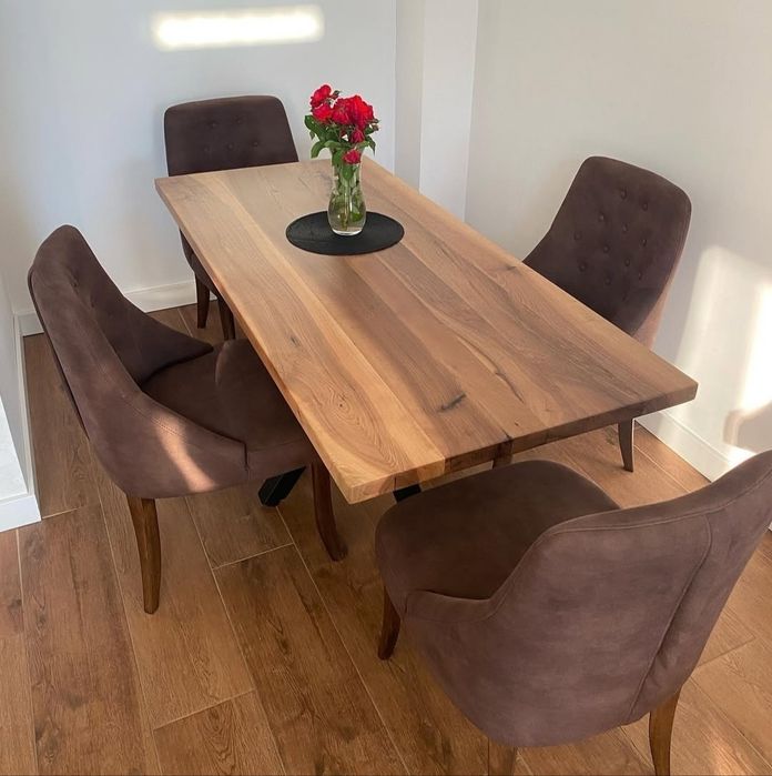 Трапезна маса масив орех