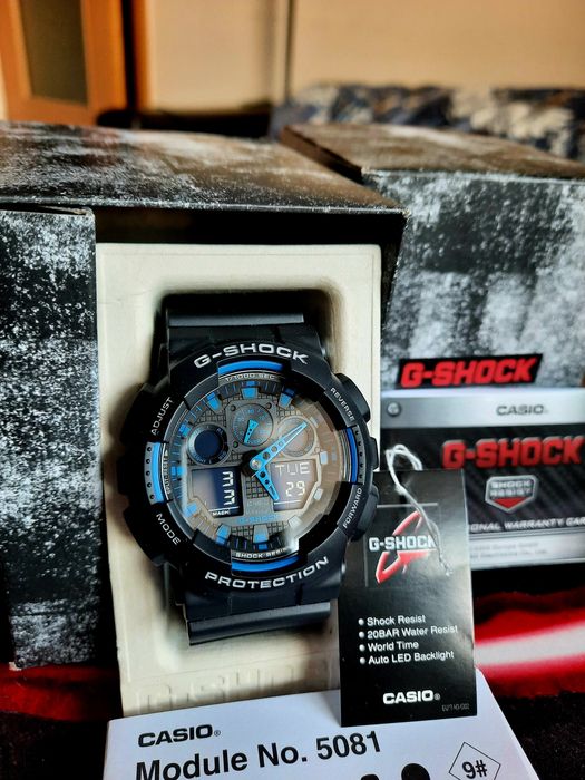 Casio G Shock GA 100