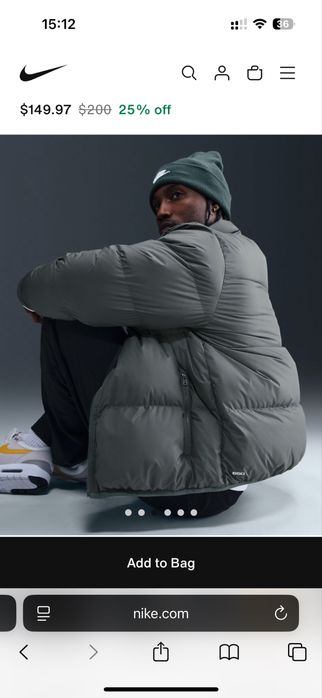 Продам куртку Nike