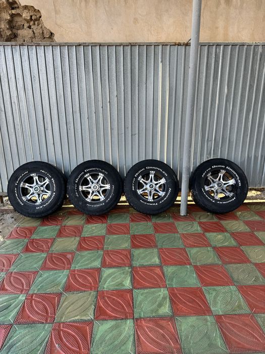 31-е колеса в сборе в отличном состоянии на mitsubishi