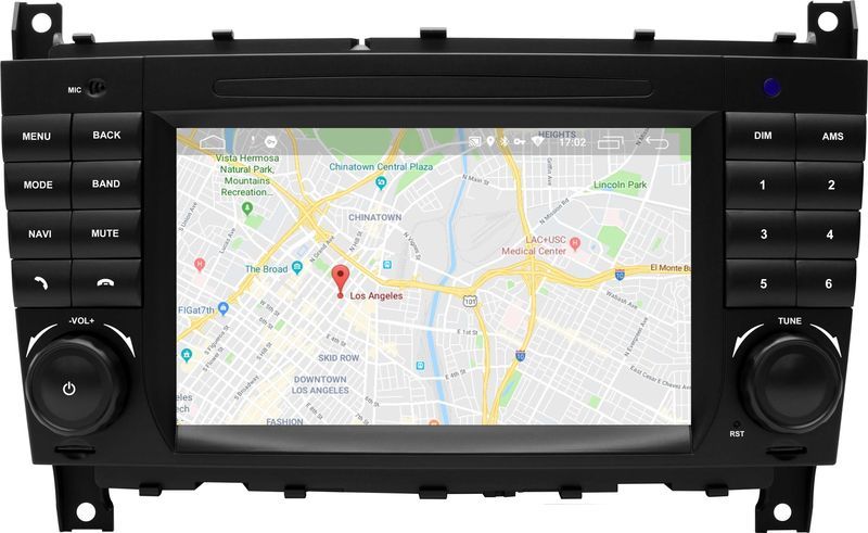 MERCEDES C CLK 7" W203 W467 Андроид Навигация, 9321