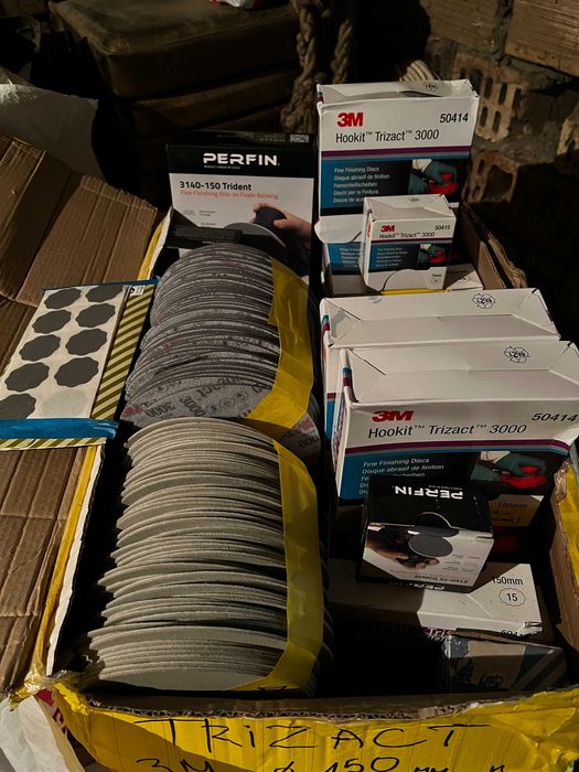 Шкурки диск,Trizakt,материали