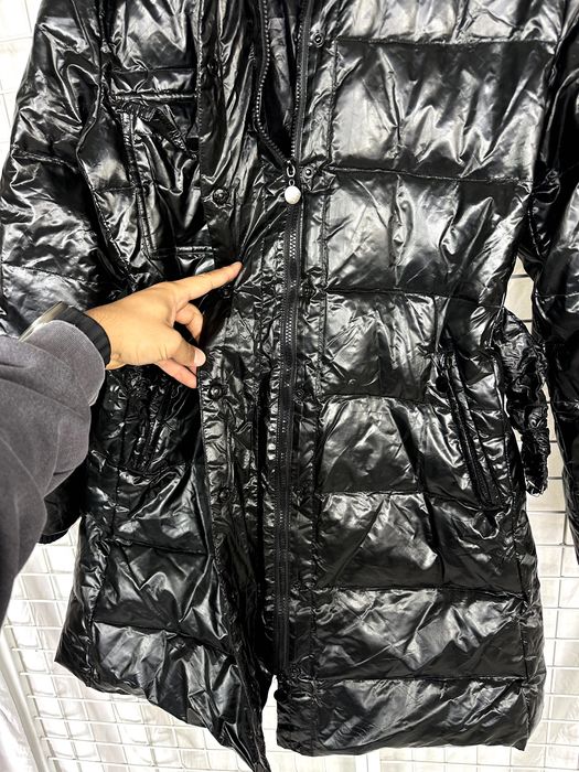 Дамско дълго пухено яке Moncler - размер М/L, Отлично състояние