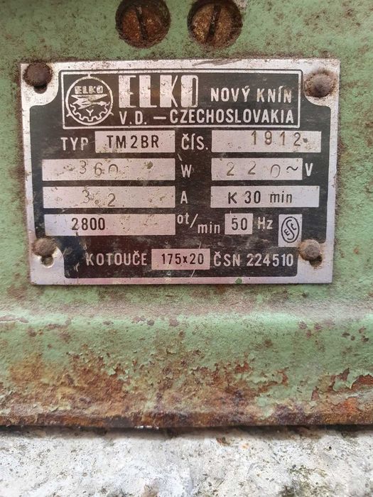 Шмиргел двоен чугунен