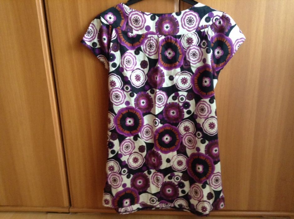 Bluza albastra - bluza mov