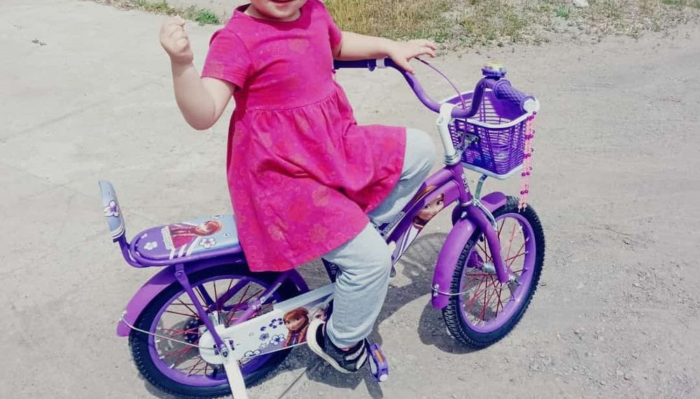 Велосипед детский для мальчика и девочки