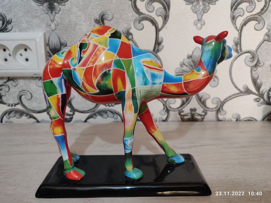 Сувенир из керамики верблюжий караван