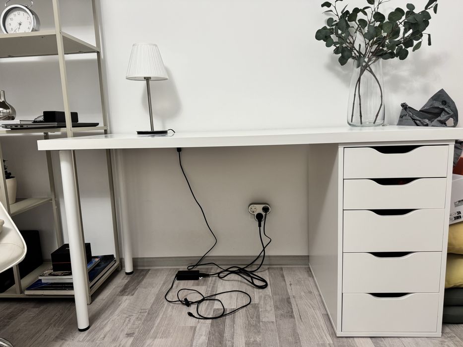 Blat alb birou Ikea