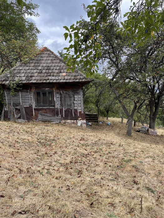 Vand teren, casa si grajd lemn Damis
