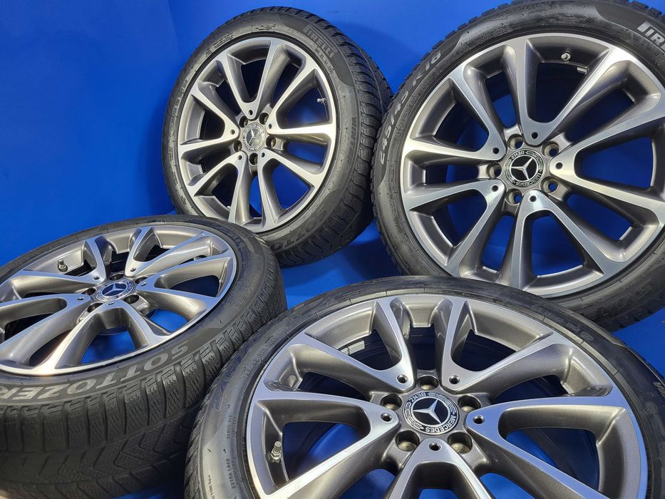 Vand jante OE Mercedes E Klass W213 R18 + anvelope 245 45 18 fff bune