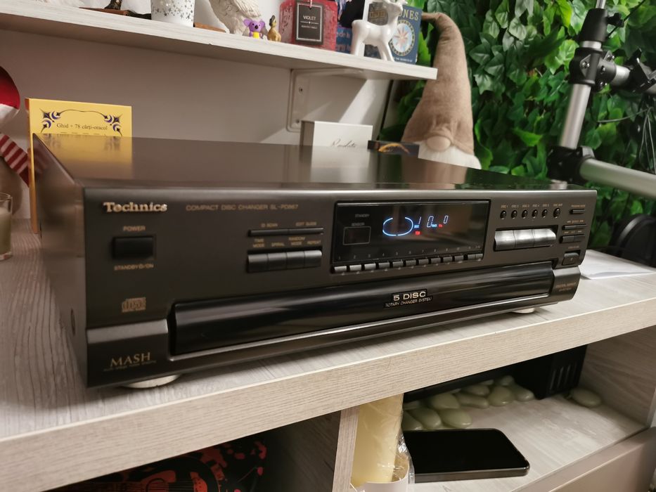 Cd player charger 5 cd SL PD867 Technics