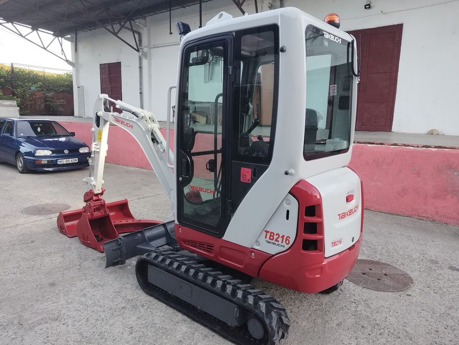 Miniexcavator TAKEUCHI TB216 2016