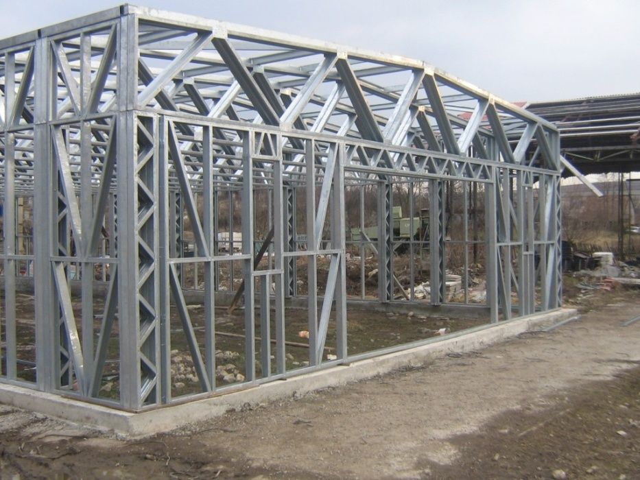 Structura metalica pentru casa 70 mp, de la doar 9800 euro!!!