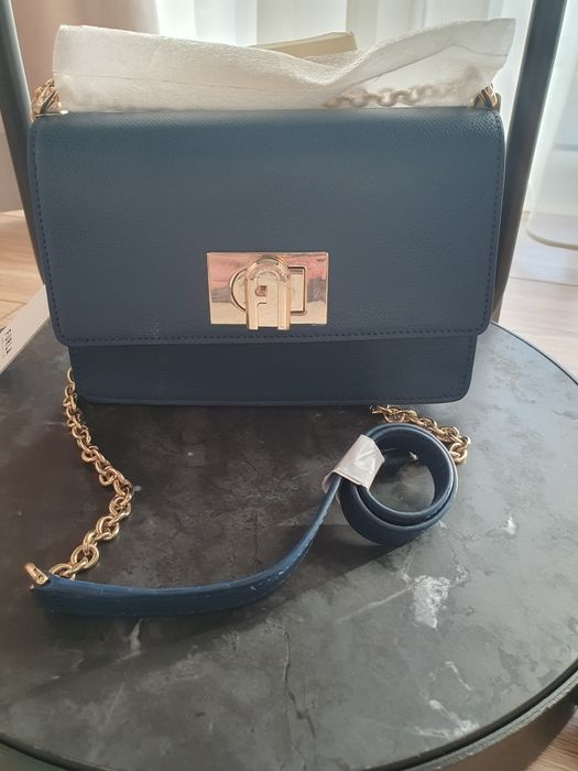 Geanta Furla, albastru inchis, noua