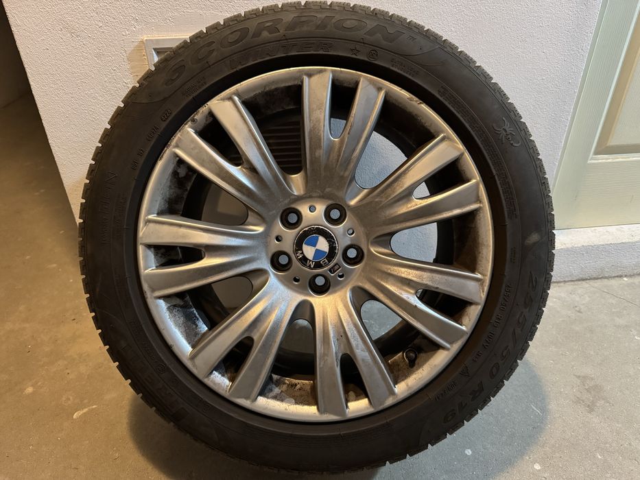 Roti complete iarna BMW X5 X6 M style 223 in 2 latimi 19 inch