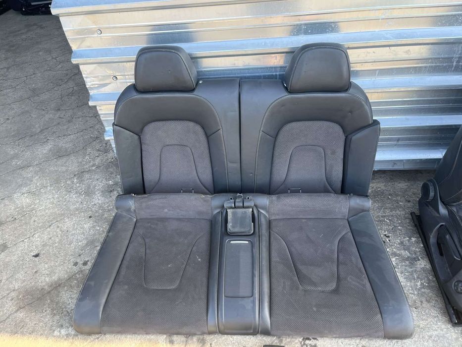 Кожен рекаро салон алкантара за Audi A5 8T Cabrio Кабрио номер 18