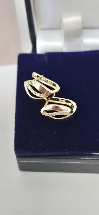 (AG46) Cercei aur 14K B.4649.1