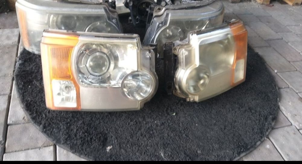 Land rover discovery 04-09 год l319 фары передние б/у оригинал