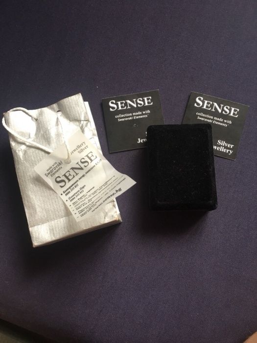 Комплект обеци и кулие Sense,Swarovski