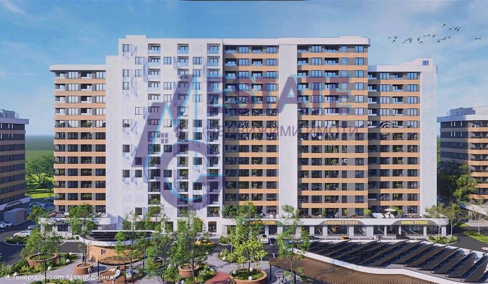 Тристаен апартамент в кв. Азимут, гр. Бургас
