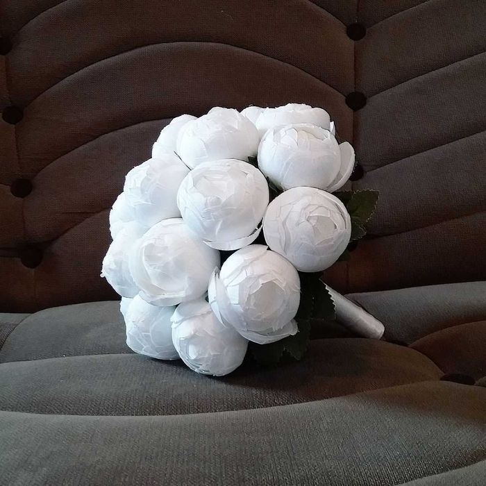 Букет невесты свадебный, бутоньерки и сумочка невесты