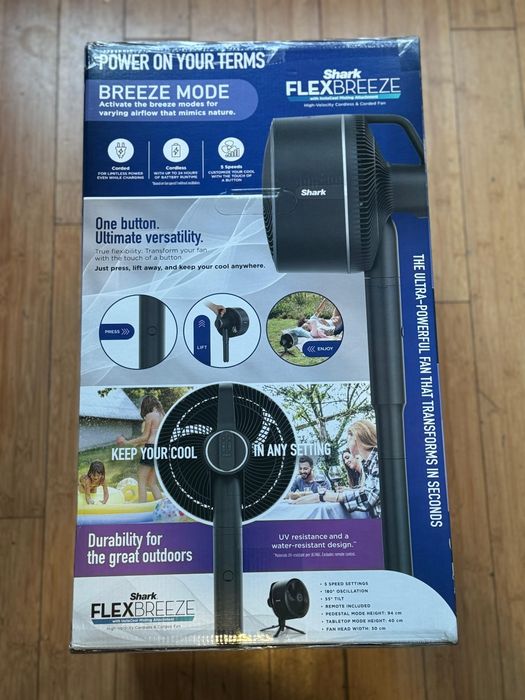 Ventilator umed Shark FlexBreeze

Descriere- Ventilator umed Shark FlexBreeze , atasabil la sursa de apa. Podusul este nou SIGILAT.

Pret : 1000 ron