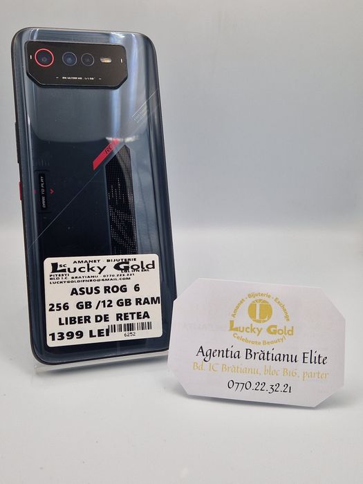 Asus Rog 6 256 GB 12 GB ram cod 6252