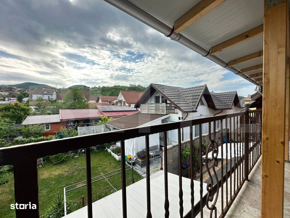 Casa complet renovata, terasa spectaculoasa, zona linistita Deva, str