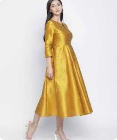 Rochie Designer Basir Rassha Design (Custom) – Mărimea M – Galbenă – Impecabilă