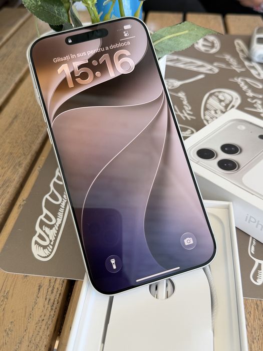 iPhone 17 PRO MAX Silver 256GB Neverlocked•10/10•Garantie 2028 + Factura