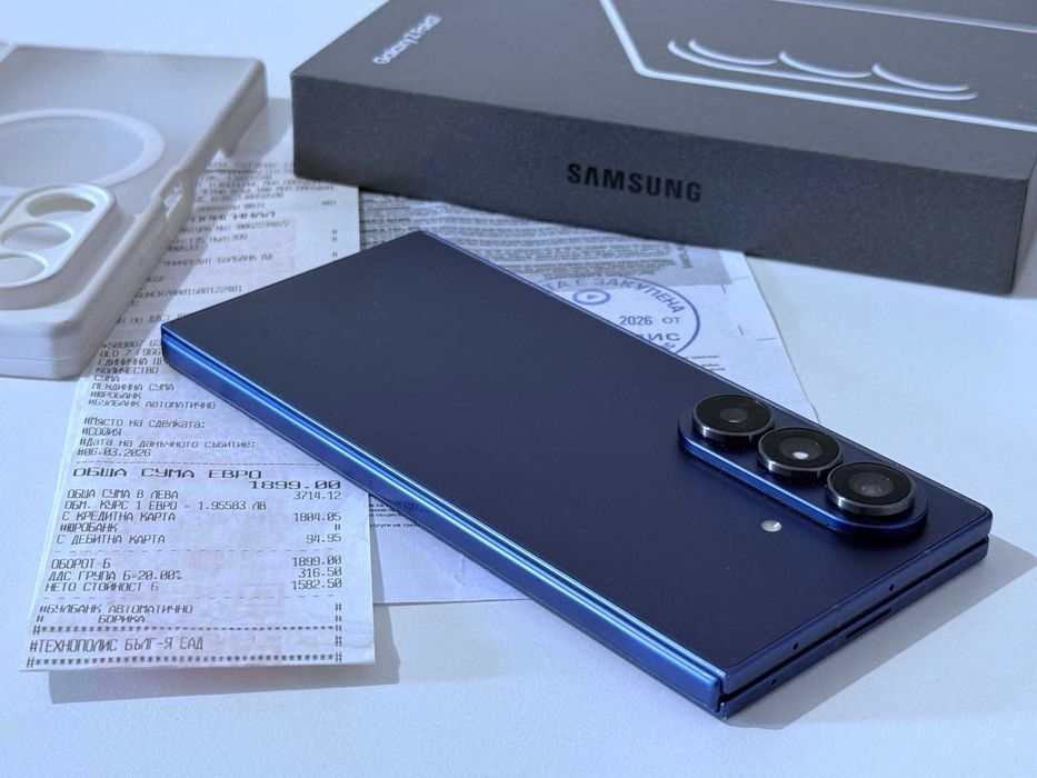 Бартер! 16м.Гаранция! Samsung Galaxy Z Fold 7 512/12GB / 100% Батерия.