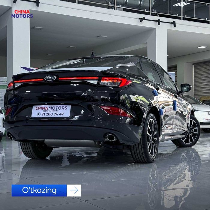 JAC J7 lift-back 1.5 turbo garantiya va bonuslari bilan xarid qilsin!