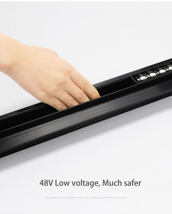 Магнитный рельс для освещения хай тек нового поколения