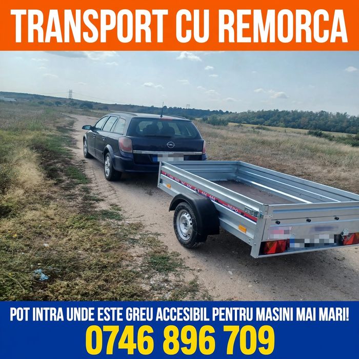 Transport cu remorcuta