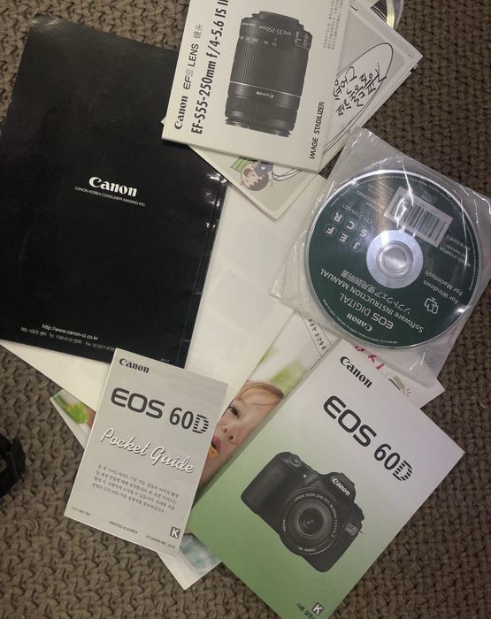 Сanon 60D (Оригинал) с полной комплектацией