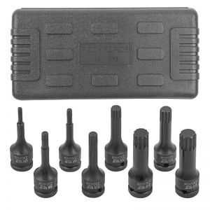 Дванадесетограми ударни на вложка 1/2'' 8бр ROCKFORCE