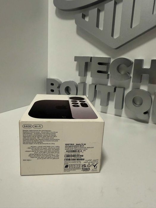 Apple TV 4K Gen 3 64 Gb - WIFI ! SIGILAT + Garantie !