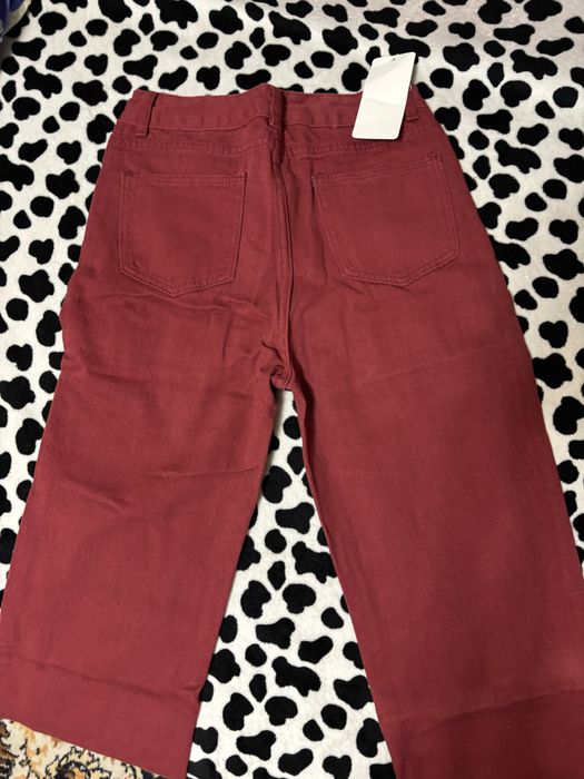 Штаны новые красные