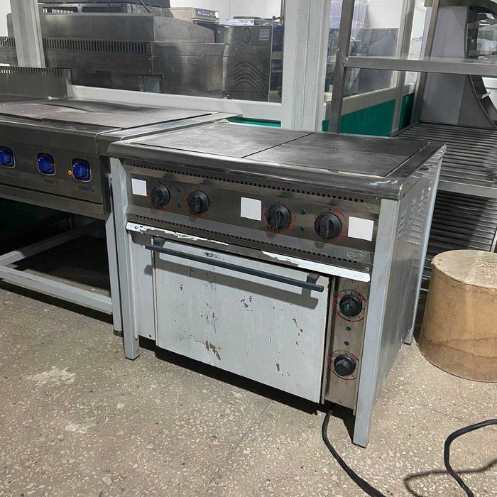 Плита промышленная с жарочным шкафом. Рассрочка! Бесплатная доставка!