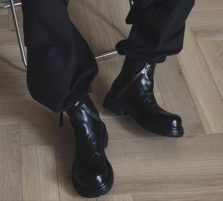 массивные ботинки