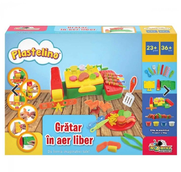 Seturi de joaca Plastelino. Șantierul creativ. Noriel