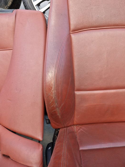 Interior scaune piele maro cu incalzire recaro sport bmw x1 e84