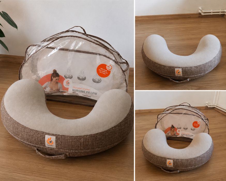 Perna de alăptare Ergobaby Natural Curve – foarte puțin utilizată
