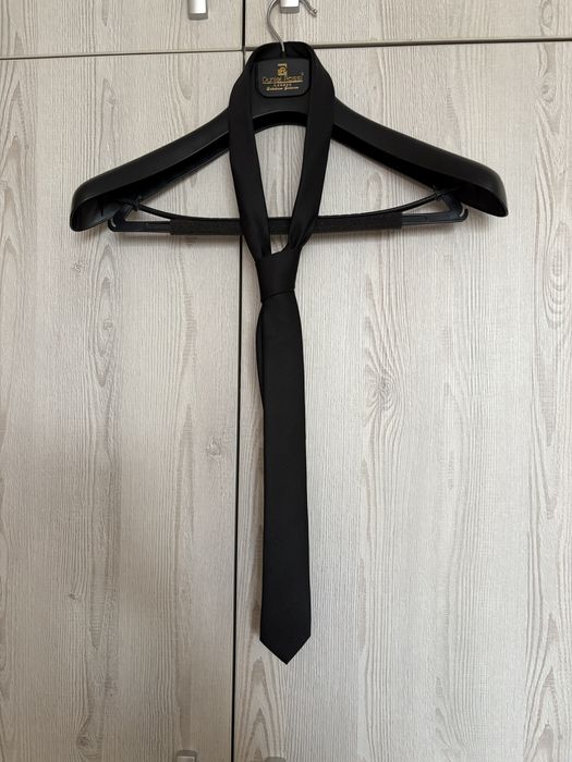 Мъжки официален костюм с обувки, елече и вратовръзка НОВИ!