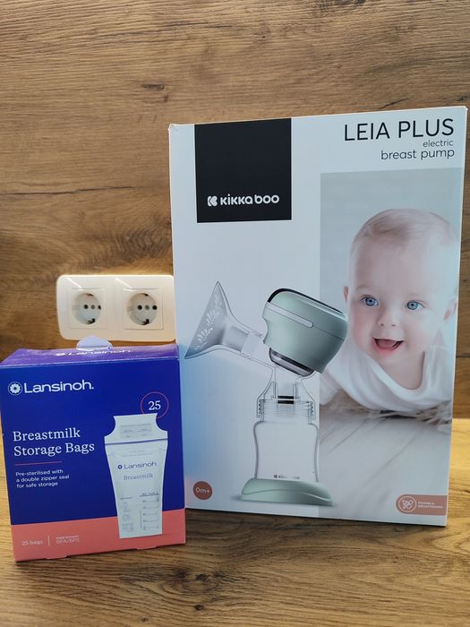 Електрическа помпа за кърма KikkaBoo - Leia Plus  + ПОДАРЪК