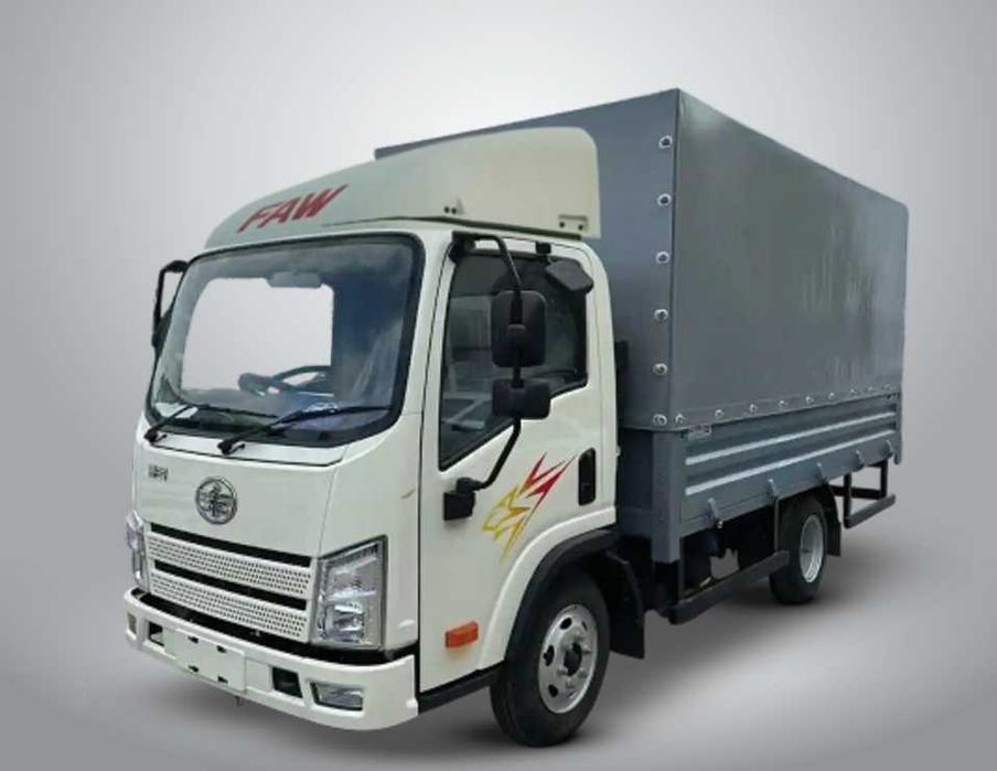 Автофургон бортовой с тентом  FAW Tiger VR 
(15,2 м³),