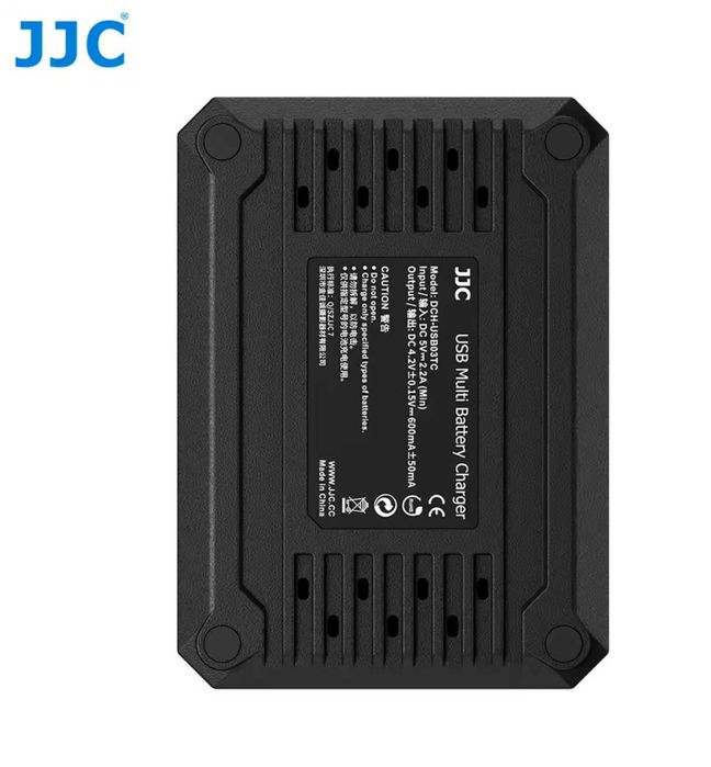 JJC USB Type-C зарядно за Ricoh GR IV (DB-120) 3 батерии