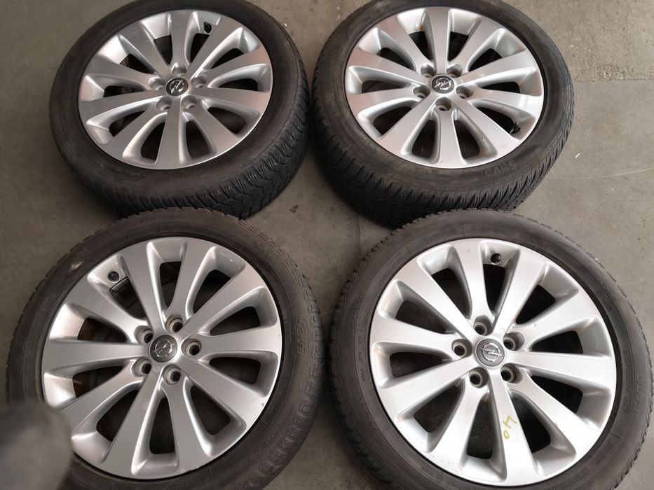 5х105 Опел opel 5x105 17 цола оригинални джанти с датчици