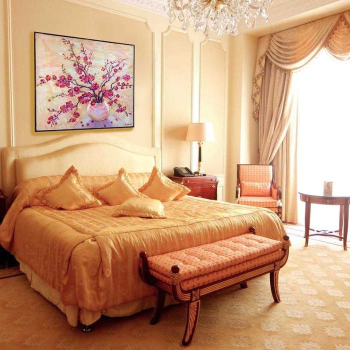 Картина Цветущие ветки 90х100, холст масло