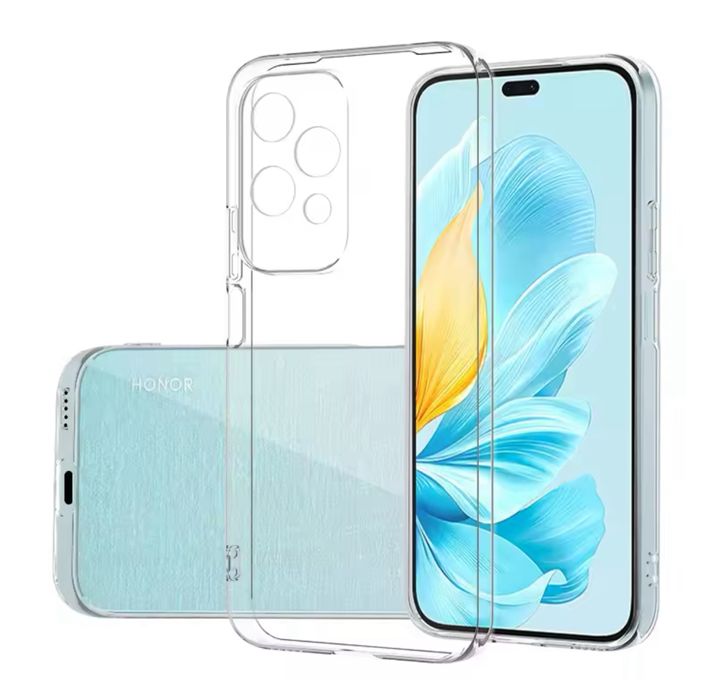 Honor 200/400 Lite Husa Ultra Slim Silicon Transaprenta Neagra